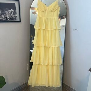 Birdy Grey Butter Yellow Dress